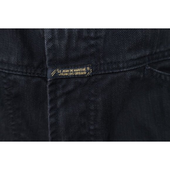 Vintage 90s Marithe Francois Girbaud Mens 34x33 Spell Out Baggy Fit Denim Jeans - Picture 5 of 16